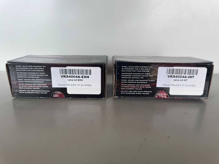 Wossner клапани с пружини Suzuki RM-Z 250  RMZ 250 2007 - 2022