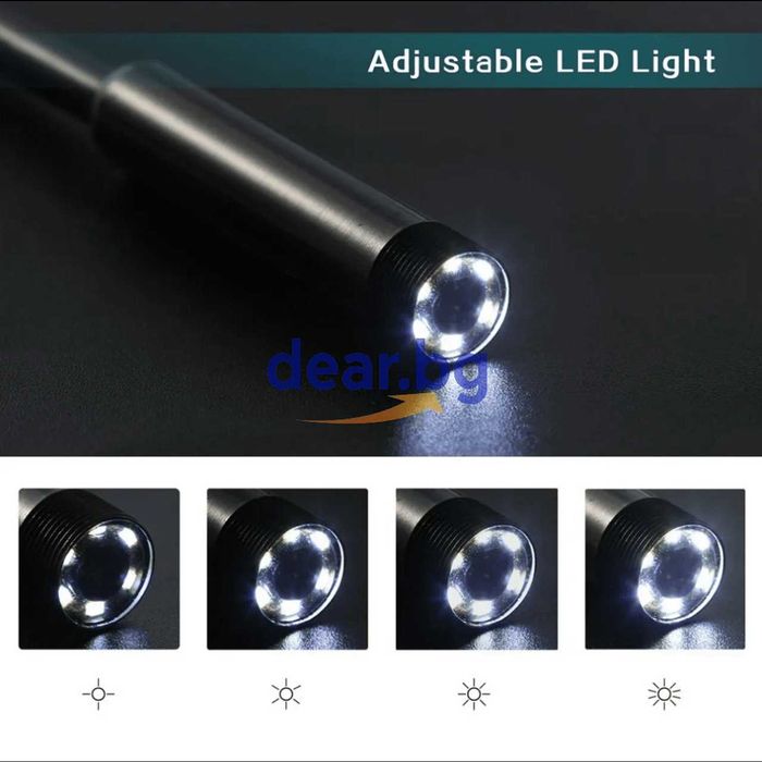 Камера ендоскоп за телефон 5м.