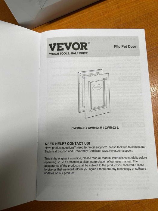 Ușă batantă pentru câini, talie mare