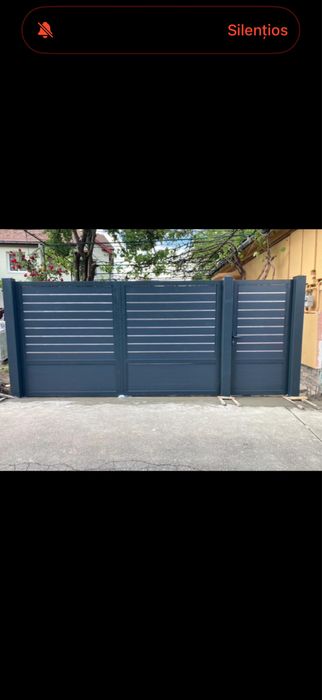 Porti din aluminiu.  Metalice