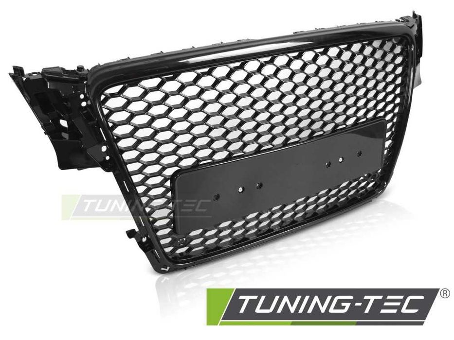 Grila fagure audi a4 b8 negru lucios 2008-2015