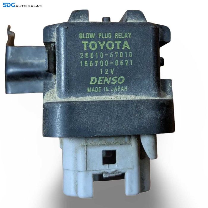 Releu Bujii Incandescente Toyota Corolla Verso 2005 - 2009 Cod 28610-67010 156700-0671 [L9331]