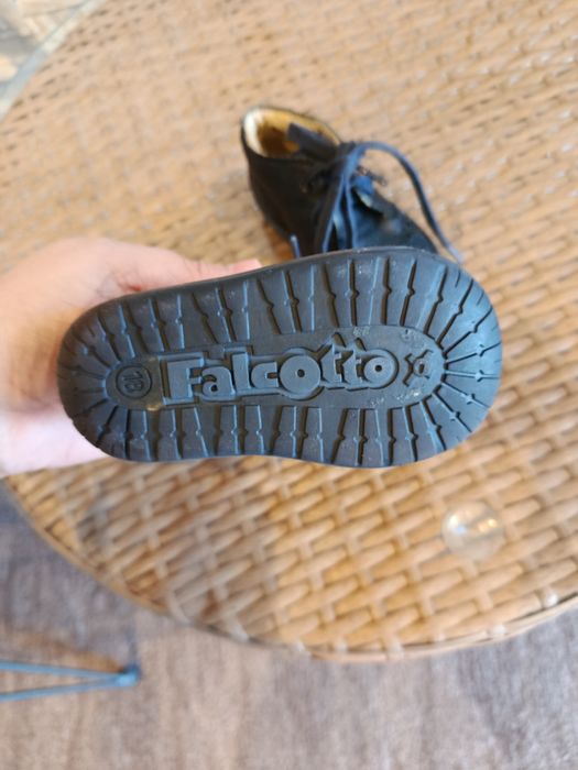 Papuci primi pași Falcotto din piele
