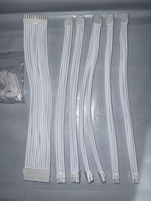 Cablu kit extensie sursa PC PSU GPU Asiahorse, 24PIN, 8PIN (4+4,6+2)