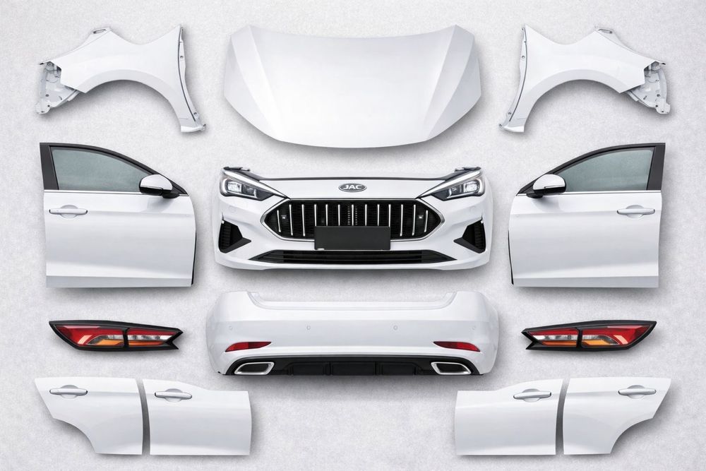 Бампер на Jac  j7