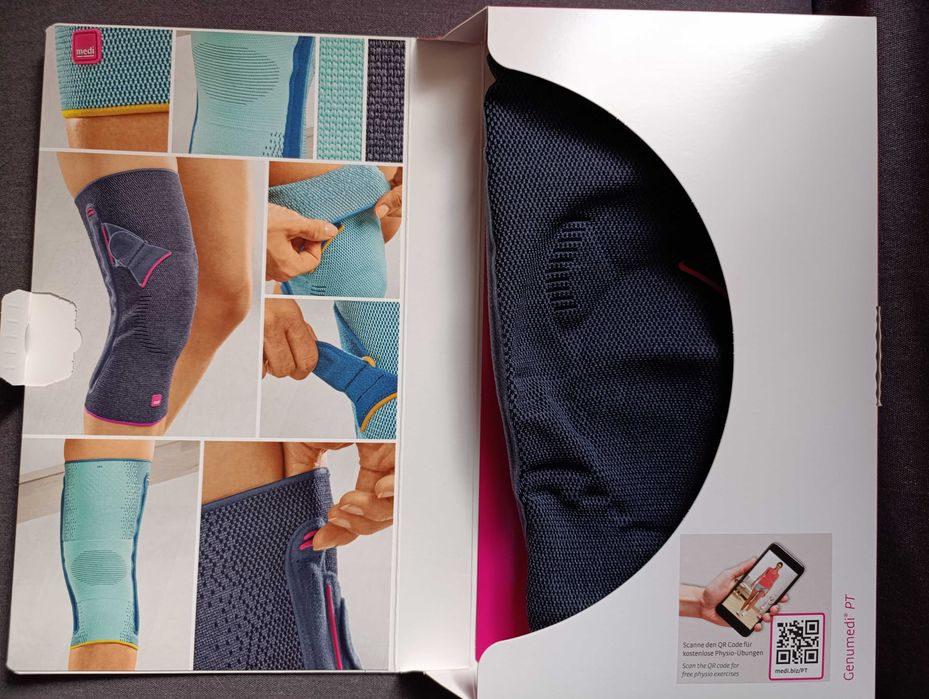 Genumedi Наколенка с пателарен водач, за ляв крак