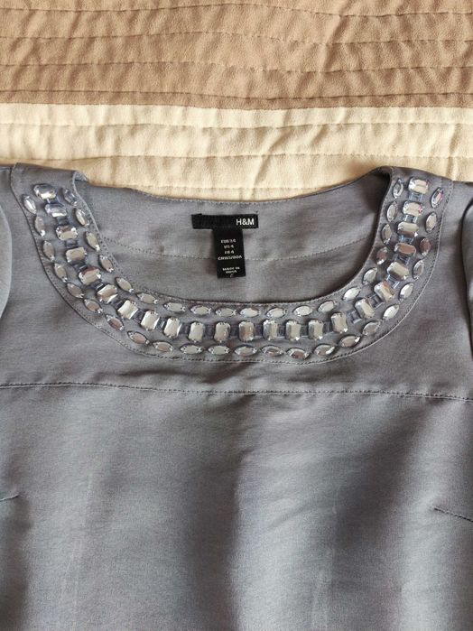 Сива туника/рокля H&M, размер S