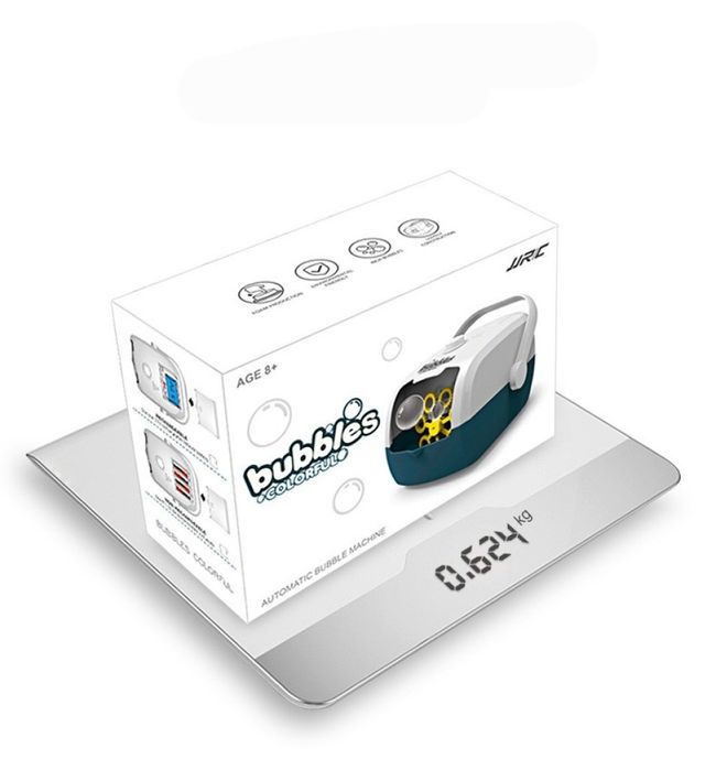 Машина за произвеждане на множество сапунени балончета / Захранване: USB/ Време за зареждане: около 90 минути/ Време за използване: около 60 минути;