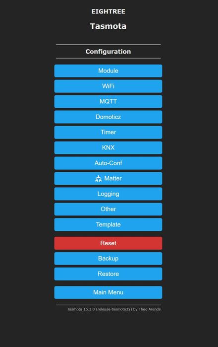 Prize EIGHTREE Tasmota,Refoss,Home Assistant, MQTT, Domoticz, 16A