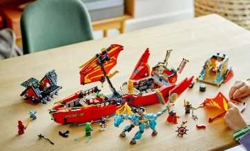 LEGO® Ninjago 71797 – Destiny’s Bounty – Cursa contra timp