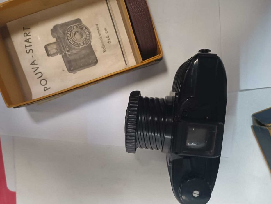 aparat foto POUVA START cu cutie , manual , curea