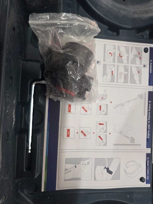 Bosch GTR 550 - Slefuitor pentru pereti, 550 W, 215 mm, valiza plastic