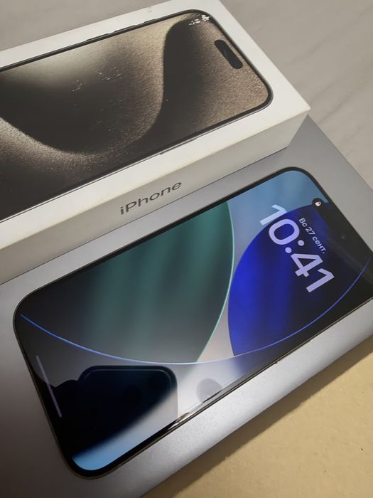 Iphone 15 pro титан