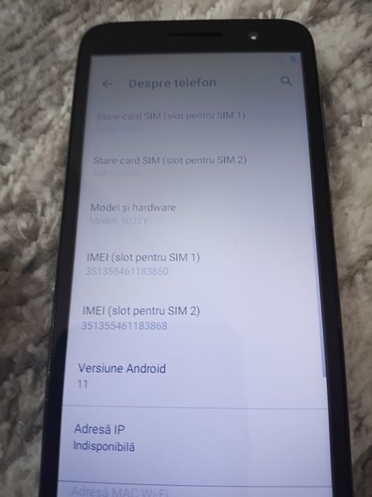 Telefon Alcatel Nou