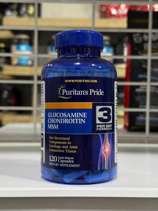 Puritans Pride Glucosamine Chondroitin MSM 120CAP
