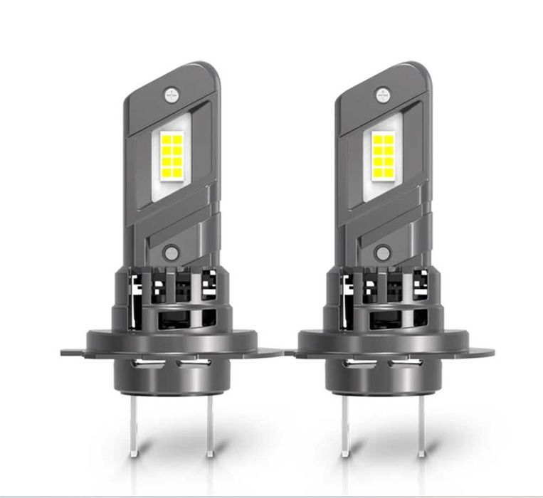 100W LED Мини Диодни крушки H7 12V +300% Светлина.