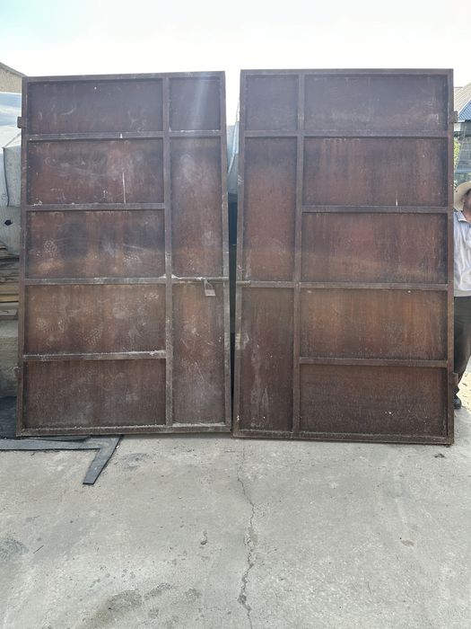 Ворота металлические 5 видов