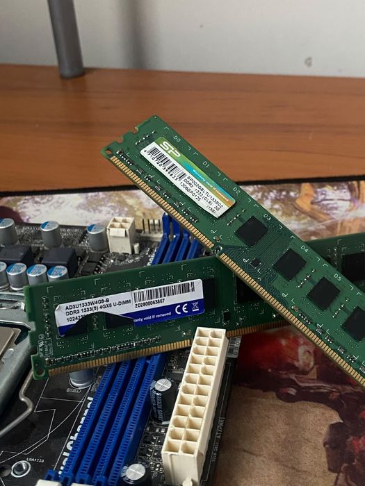 Материнская плата в сборке с i3 6gb ddr3