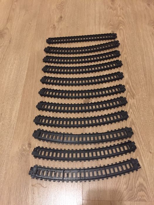 рельсы игрушечные разборные пластиковые