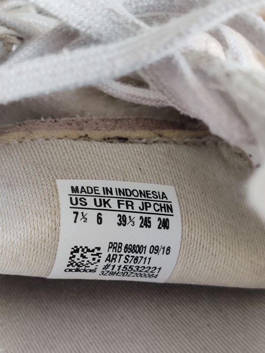 Adidas Superstar Metal Toe UK 6 – светлосиви кецове