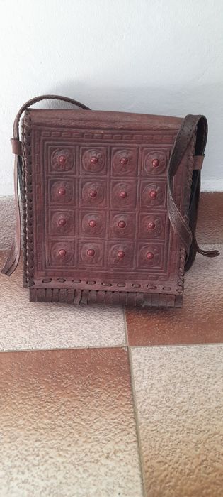 Чанта от естествена кожа