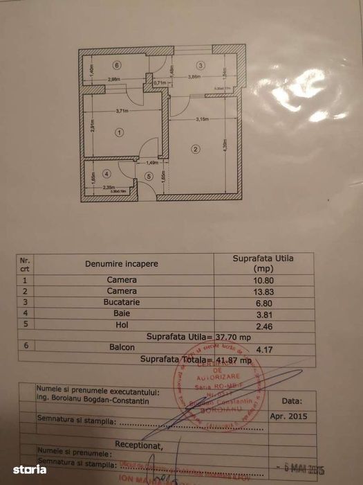 Studio De Inchiriat La 3 Min.mers Metrou Dimitrie Leonida