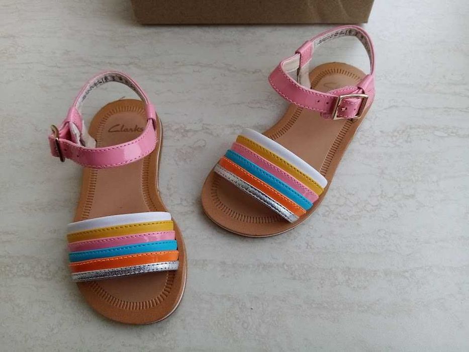 Сандали - чисто нови - Clarks, Geox, Biomecanics - н. 26