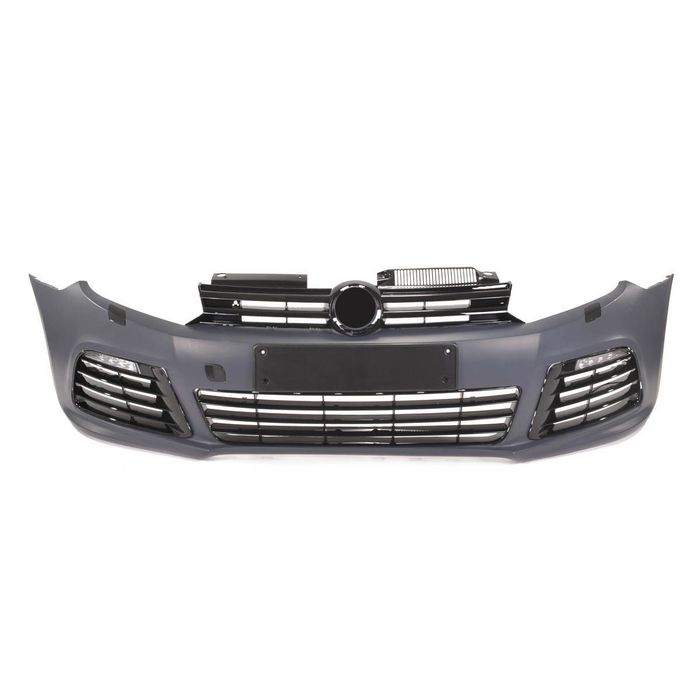 Предна Броня тип R20 с SRA и LED DRL за VW Golf 6 (2008 - 2014)