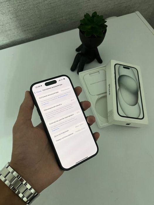Iphone 15, 128 gb, 91 akb