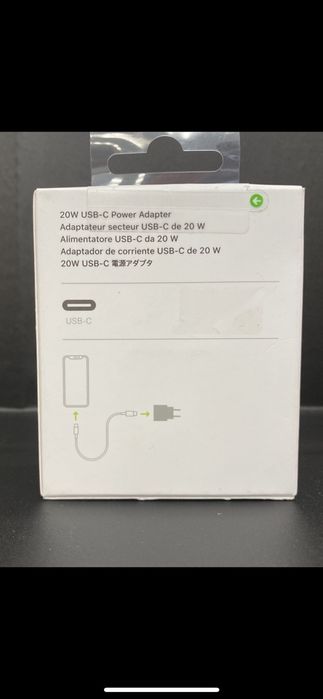  iPhone  Оригинално 20W зарядно/адаптер за всички дивайси Apple