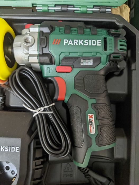 Нова Немска Акумулаторна Полирмашина 12V Parkside Парксайд Полираща Машина на Батерии 12 волта