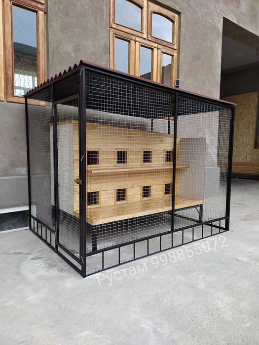 Будки, Домики, Вольеры для собак, кошек и для любых животных