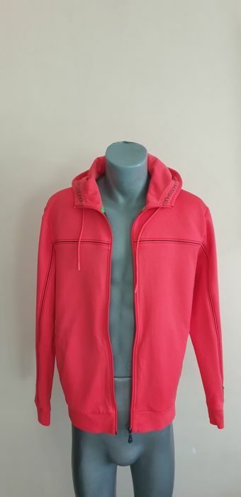 Hugo Boss Green Full Zip Mens Size L ОРИГИНАЛ! Мъжки Суичер!