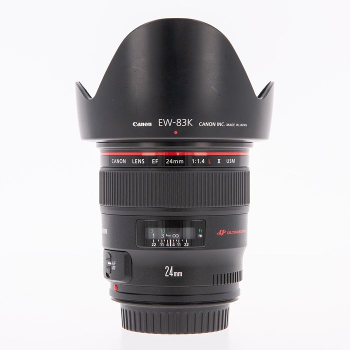 Canon EF 24mm F1.4 L II foarte puțin folosit