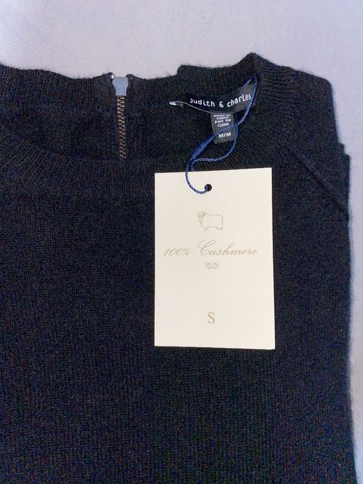 Pulover 100% Cashmere natural – calitate premium – negru
