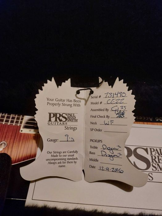 PRS CE 22 made in usa