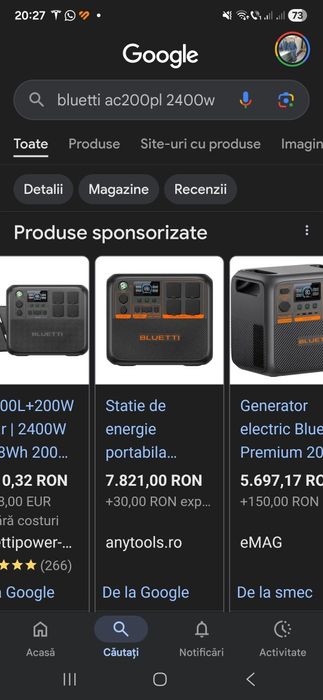 Acumulator statie de energie bluetti  AC200P L 2400W