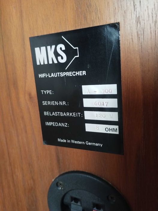 Boxe MKS A-500 foarte rare
