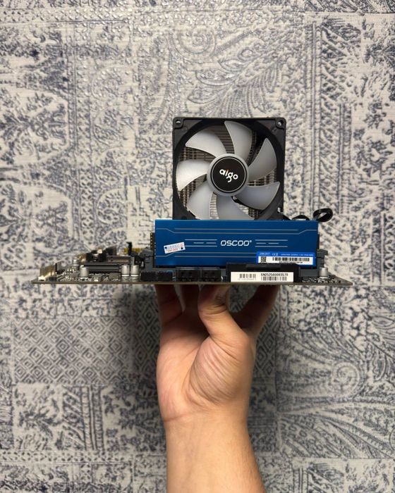 Gigabyte B760M H D4 i5-12400F DDR4 16x2 32Gb RGB M.2 Nvme 512gb