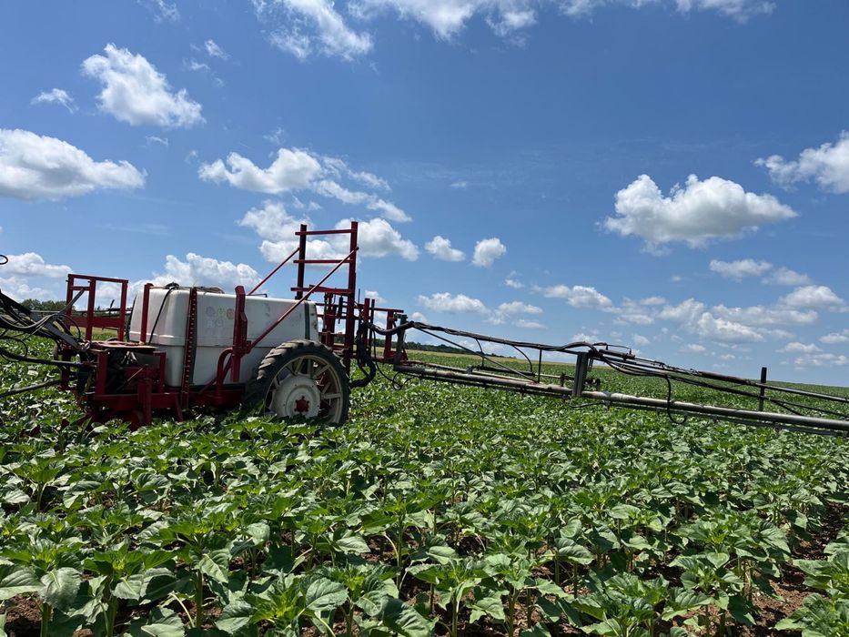 Пръскачка хидравлични крила 21 м.