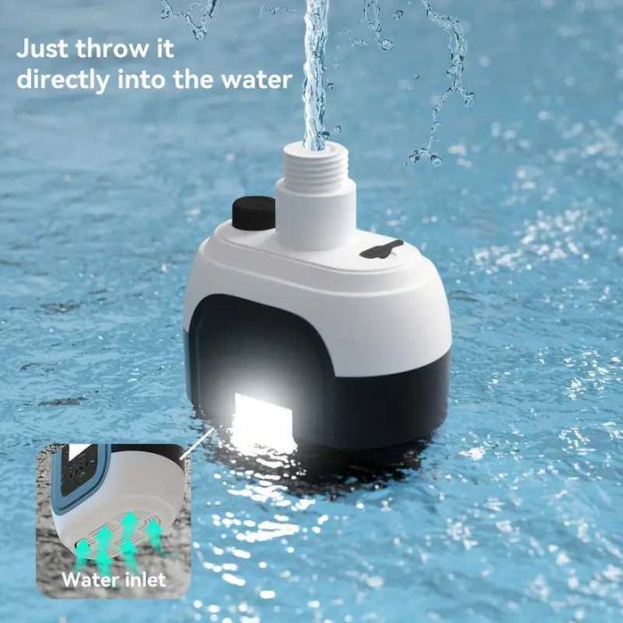 Преносим душ подходящ за къмпинг кемпер каравана вътрешен външен душ