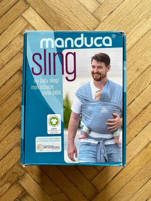 Wrap elastic Manduca Sling - Navy blue