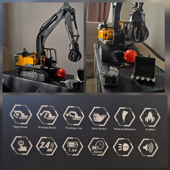 Excavator VOLVO 3 in 1 E598-003