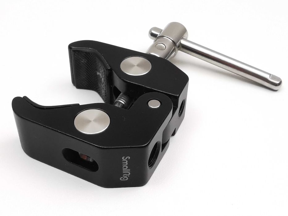 SmallRig SR-1138 професионална клампа с 1/4'' винт и двойна глава за монитор или осветление