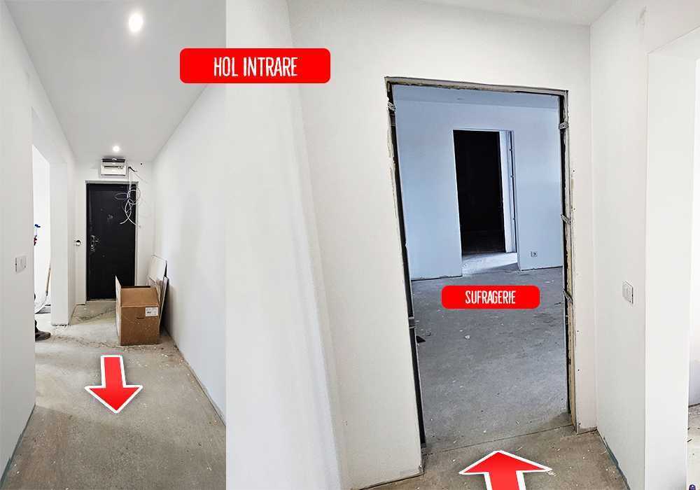 Apartament renovat complet, decomandat, 50 m utili, parter, M 11