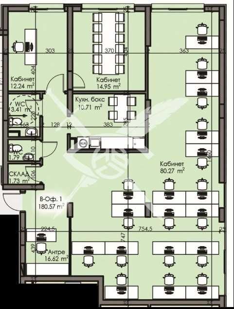 Офис в Изгрев 919-26921