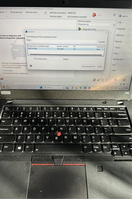 ODIS Service 23.0.1 + ODIS Engineering 17.0.1 VAS 6154/A/B VAG