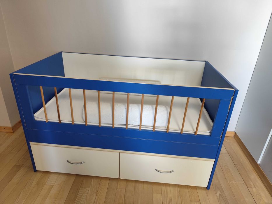 Продавам бебешко/ детско легло с матрак Яташ Yatas