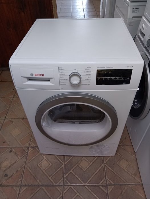 Сушилня с термопомпа Бош Bosch Serie 6 A+++ 9кг 2 години гаранция!