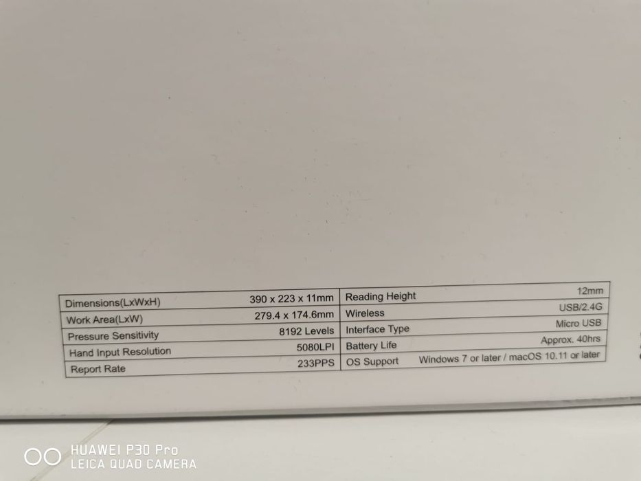 Wireless Graphics tablet